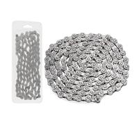 BlueStars 6/7/8 Speed Bike Chain 1/2 x 3/32 Inch (116 Links) with Pre-Install Connector - Anti-Rust Bicycle Chain - for MTB/Road/Gravel/Cyclocross Bikes - Compatible with Shimano SRAM Campagnolo