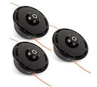 BlueStars Upgraded 511010601 Trimmer Head - Compatible with Redmax PT104 PT-104 Plus BC250 BC2300 BC2600 BCZ2400S BCZ2401S BCZ2460S BCZ2460TS BCZ2600S BCZ2660TS String Trimmer Head - Pack of 3