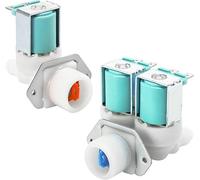 BlueStars UPGRADED DC62-30312J & DC62-30314K Washer Cold and Hot Side Water Valve Set Replacement Part - Exact Fit For Kenmore Samsung Washers - Replaces 1810145 DC62-30314H AP4204535 etc