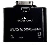 Bluestork BS-GAL-RDR/SD Card Reader for Samsung Galaxy Tablet Black