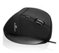 Bluestork - Ergonomic Wired Mouse, USB, 6 Buttons, Quiet, Adjustable up to 7600 DPI - Vertical Format for Right-Handed, Pain Prevention & Wrist Tendonitis - PC & Mac