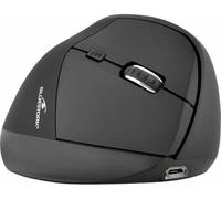 Bluestork Wireless Vertical Mouse, 2.4GHz Wireless Rechargeable Ergonomic Mouse, 400-1200 Dpi, 6 Buttons, Rechargeable PC Compatible, Laptop, Mac - New