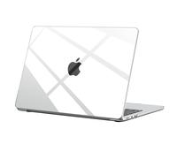 BlueSwan Case compatible for M4 M3 M2 Macbook Air 15 inch A3241 A3114 A2941, Released in 2023-2025, Transparent Plastic Hard Shell PC Protective Cover for Mac Air 15'' - Crystal Clear