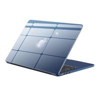 BlueSwan for MacBook Air 13 inch Case 2026 M5-M2 Chip, Crystal Midnight