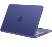 BlueSwan for MacBook Neo Case 13 inch A18-Pro Anti-Crack Frame Frost Indigo