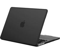 BlueSwan for MacBook Pro 13 inch Case M2 M1 Anti-Crack Frame, Frosted Black