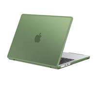 BlueSwan for MacBook Pro 14 inch Case M5-M1 Anti-Crack Frame, Frosted Green
