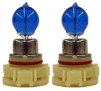 BLUETECH 2x PSX24W Super White Light Bulbs 24W 7500K Xenon Look PG20-7 12276C1 with E Certification Mark