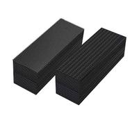 Bluethy Bluethy 10/15/20/30/40/50Pcs Heavy Duty Fastener Tape - Self-Adhesive Interlocking Strip, Damage-Free Multifunction Car Foot Mat & Carpet Fixing Sticker Large 10pcs