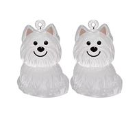 Bluethy Pet Hair Storage Box Keychain for Collecting Cat and Dog, 2/5 Pack Dog Hair Keychain, Portable Memory Pendant for Cat, Cute Pet Memorial Gifts for Animal Lovers A