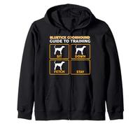 Bluetick Coonhound T-Shirt | Funny Guide To Training Zip Hoodie