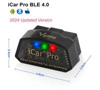 Bluetooth 4.0 ELM327 Vgate iCar Pro WIFI iOS OBDII Auto Diagnostic Tools EOBD OBD 2 Code Reader iCar Pro OBD2 Scanner Tools Bluetooth 3.0