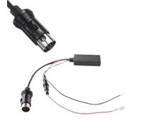 Bluetooth 5.0 Audio AUX Cable Adapter for Kenwood 13-Pin CD Car Stereo with 27cm Black Lead