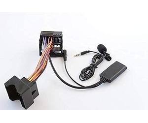 Bluetooth 5.0 Cable Adapter With Microphone Kit Music Audio Adapter MIC Compatible With BMW E64 E60 E66 E80 E81 E82 E90 MA2266