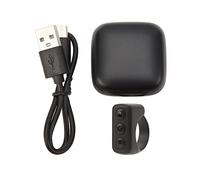 Bluetooth 5.0 Page Turner Remote Ring for Smartphone, Wireless Scrolling Clicker with Charging Case, Type C Charging, Protocol, 10m Range, Compatible with Short Video and Camera (Black)