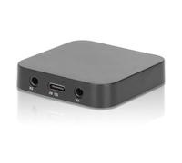 Bluetooth 5.0 Transmitter Receiver, 2 in 1 Free to Send and Receive Various Signals, Low Latency Technology Support Real Time Sound Streaming Suitable for TV CDPlayer MP3