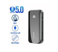 Bluetooth 5.0 Transmitter Receiver NFC TF Card EDR Wireless Adapter Dongle 3.5mm AUX for TV PC Headphones Stereo Car HIFI