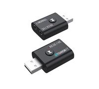 Bluetooth 5.0 Usb Music Transmitter Audio Adapter For Headphones TV Computer Two In One