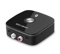 Bluetooth 5.1 aptX Audio Receiver with 3.5mm (AUX), 2xRCA Ports