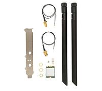 Bluetooth 5.2 M.2 Interface, AX210NGW WIFI6E Dual Band Gigabit WiFi Card, 5374M Network Card, M.2 NGFF Support for 10/11, Linux, Chrome OS