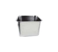 Sink Gastronorm steel stainless, 40x40x30 cm