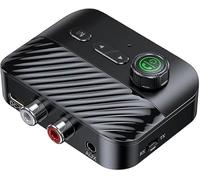 Bluetooth 5.3 Audio Receiver Transmitter Wireless Audio Adapter RCA/AUX/TF Card/U Disk for Headphones/Speakers/TV/PC/Car