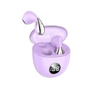 Bluetooth 5.3 Earphone Wireless Headphone Touch Control 1A16qY-08 (Purple)