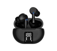 Bluetooth 5.3 Earphone Wireless Headphone Touch Control 1A16qY32 Pro (Black)