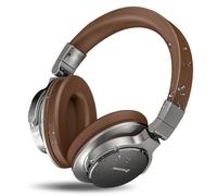 Swissten Jumbo Pure Bass IPX3 Wireless Stereo Headphones - Brown