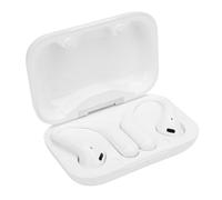 Bluetooth 5.3 Language Translation Headset with Exceptional Battery Life for Tourists, Advanced Noise Cancellation, White, 2 Units (White)