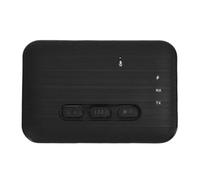 Bluetooth 5.3 Transmitter Receiver Adapter, 2-in-1 for Car Home Stereo, | 3.5mm AUX Wireless Adapter, Type C Charging, 250mAh Battery, Memory Card Slot