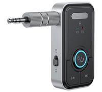 Bluetooth 5.3 Transmitter Receiver AUX Adapter for Phone Mixer | 2-in-1 TX/RX,3.5mm AUX,HiFi sound,10m range,plug and play,compact design,[Transmitter,receiver