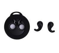 Bluetooth 5.3 Wireless Sleep Earbuds Translator Earbuds, Noise Cancelling Ultra Thin Headphones for Sleeping, Lithium Ion Battery Built in (Black)
