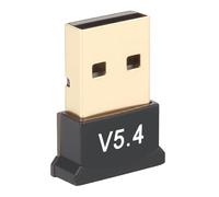 Bluetooth 5.4 Adapter PC, USB Bluetooth 5.4 Adapter Dongle Receiver for PC Laptop Long Range Plug & Play Low Latency Mini-Sized Supports Windows 11/10/8.1/8 for Controller Headphone Keyboard Mouse