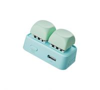 Bluetooth 5.4 RGB Page Turner for E-Readers, Mechanical Remote Control, Rechargeable Page Flip & Media Controller for iOS Android Phone Tablet (Blue)