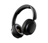 Bluetooth 6.0 Active Noise Cancelling Headphone Over Ear, 60H Wireless Headphone with On Ear Detection, Low Latency&Transparency Mode, Fast Charging, Lightweight Fit for Work Study Gym Travel, Black