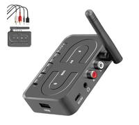 Bluetooth 6.0 Audio Receiver AUX/USB/RCA Adapter for Home 10M USB Drive Bluetooth Playback Transmission