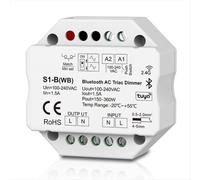 Bluetooth AC Triac Dimmer Support Dimmable LED Driver Incandescent Lamps Halogen Push Dimming 4 Zone Remote