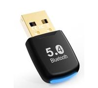 Bluetooth Adapter for PC, Sanicata 5.4 Bluetooth Dongle 20M Range USB Adapter for PC, Plug and Play USB Dongle Free Diver for Laptop Headphones Keyboard Mouse Windows 11/10/8.1