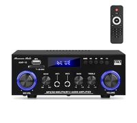 Bluetooth Amplifier 5.0 600W 2 Channel 12V/230V HiFi Amp LCD Display