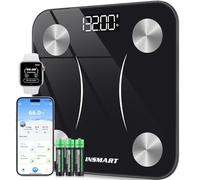 Bluetooth Body Fat Scales, INSMART Smart Digital Bathroom Weight Weighing Scales for Body Composition Analyzer with Smart APP, Body Composition F