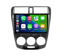 Bluetooth Car Stereo Android 12 FM/AM Car Radio for Honda City 2008-2013 with Wireless Android Auto and CarPlay GPS Navigation BT WiFi SWC