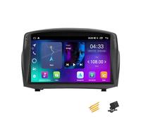 Bluetooth Car Stereo Head Unit with 9 Inch Screen, Car Radio for Ford Fiesta Mk6 2008-2019, Support Wireless CarPlay WiFi/USB Tethering SWC