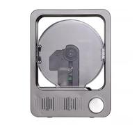 Bluetooth CD Player, Portable Music Player with HiFi Speaker, Remote Control, LED Display, 2500mAh Rechargeable Battery, Supports TF Card and AUX