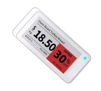 Bluetooth-Compatible Electronic Shelf Label Updates E-Ink Display IP65 Retail Store Tool Cloud Connection for Retail Automation