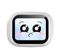 Bluetooth-Compatible Wireless Earphones, 400mAh Charging Case High-Fidelity Audio AI Real-Time Translation LED Touchscreen Long Battery Life for Travel and Daily Use(translation White)