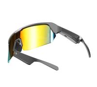 Bluetooth Cycling Glasses with Bluetooth Audio, Polarized Smart Glasses for Men Women, Bone Conduction Cycling Glasses, HD Calls & Music, Lightweight Sports Sunglasses for Running Driving Fishing