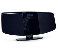 Denver Bluetooth DAB+ CD Player HiFi with Motorised CD Door | Stereo Speakers, Wall Mountable, Mains Powered, LED Display, Remote Control, FM, USB, AUX IN & MP3 MDA-320