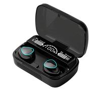 Bluetooth Earbuds TWS Wireless Earphones Waterproof In-ear Earbuds M10 Earphones 9D Stereo Sport Headsets with Microphone Charging Box Black,mini earbud