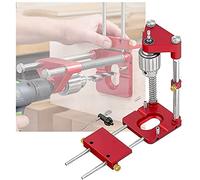 Bluetooth earphone Woodworking Drill Locator In 2021 Mini Bench Drill Press Machine With High Speed Adjustable Mini Bench Drill Press Machine For Home Improvement Plan, Labor Day Gift (Color : Red)
